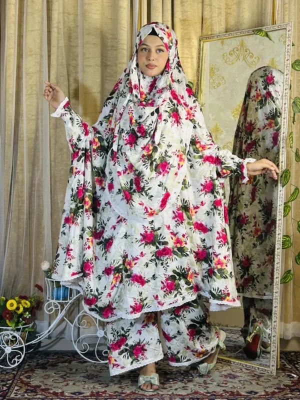 Khimar & Plazu Set